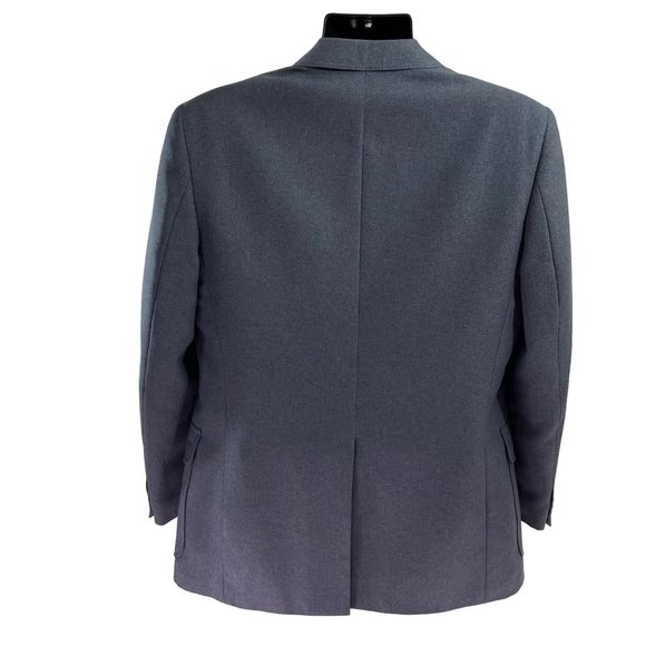 Mens J.M. Haggar Dark Grey Premium Stretch Suit Jacket Large and Pants 36x31 - Picture 5 of 9